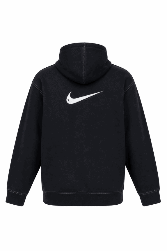 NIKE HOODIE MINIMAL ΜΑΥΡΟ ΑΝΤΡΙΚΟ PRE OWNED XXL