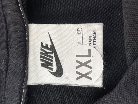 NIKE HOODIE MINIMAL ΜΑΥΡΟ ΑΝΤΡΙΚΟ PRE OWNED XXL