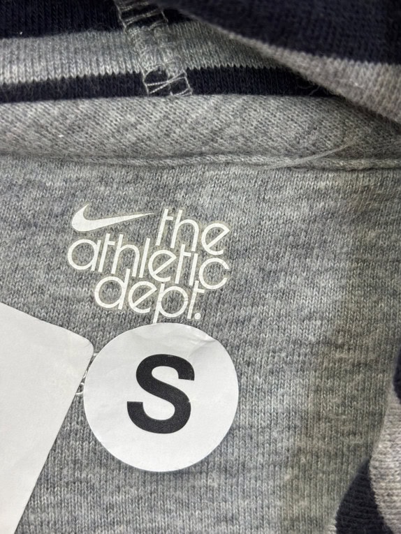 NIKE HOODIE SPORTSWEAR ΡΙΓΕ NAVY ΓΚΡΙ UNISEX PRE OWNED S