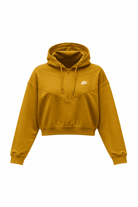 NIKE HOODIE STREETWEAR MΟΥΣΤΑΡΔΙ ΓΥΝΑΙΚΕΙΟ PRE OWNED M
