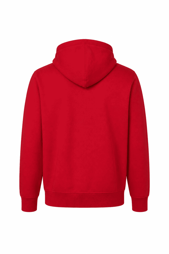 NIKE HOODIE STREETWEAR RED MEN PRE OWNED L