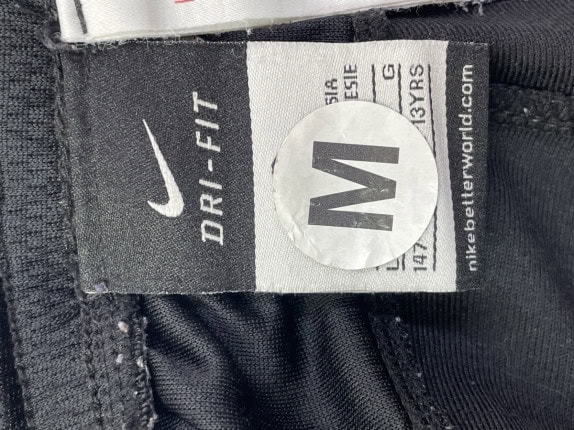 NIKE JOGGER PANTS SPORTY BLACK WOMEN PRE OWNED M
