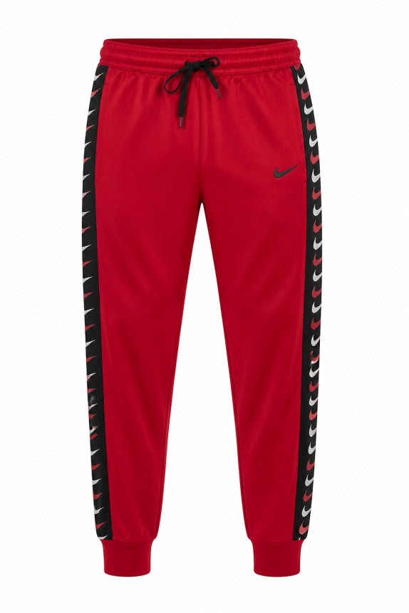 NIKE JOGGER PANTS STREETWEAR RED MEN PRE OWNED XXL