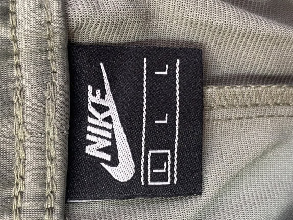 NIKE JOGGER PANTS STREETWEAR OLIVE MEN PRE OWNED L