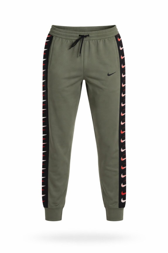 NIKE JOGGER PANTS STREETWEAR OLIVE MEN PRE OWNED L
