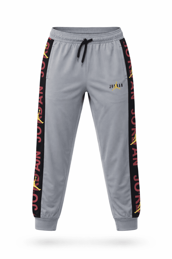 NIKE JORDAN JOGGER PANTS STREETWEAR ΓΚΡΙ ΑΝΤΡΙΚΟ PRE OWNED L
