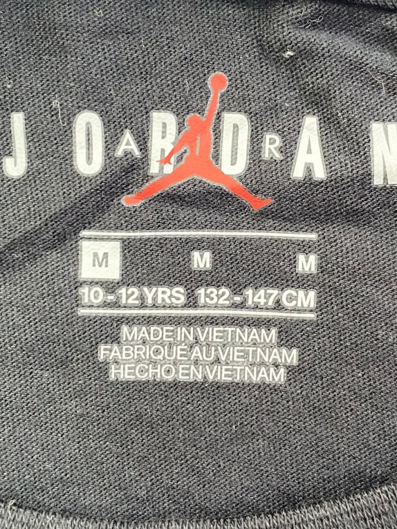 Nike Jordan Jumpman T-Shirt Μαύρο Παιδικό M (10-12 ετών)