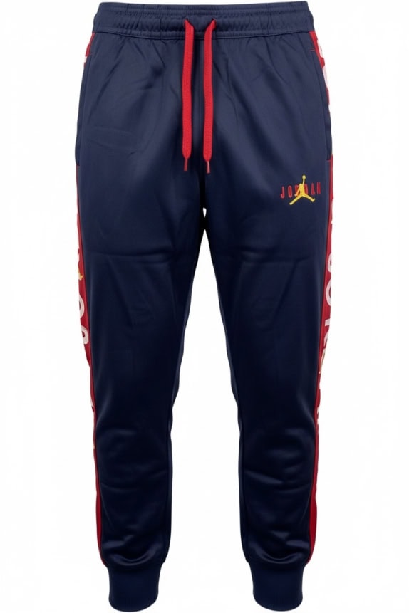 NIKE JORDAN ΠΑΝΤΕΛΟΝΙ ΦΟΡΜΑΣ JOGGER ΜΕ LOGO TAPE ΜΠΛΕ ΣΚΟΥΡΟ ΑΝΔΡΙΚΟ S