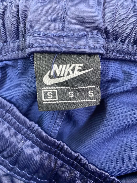 NIKE JORDAN pantaloni jogger della tuta con nastro logo blu scuro da uomo S