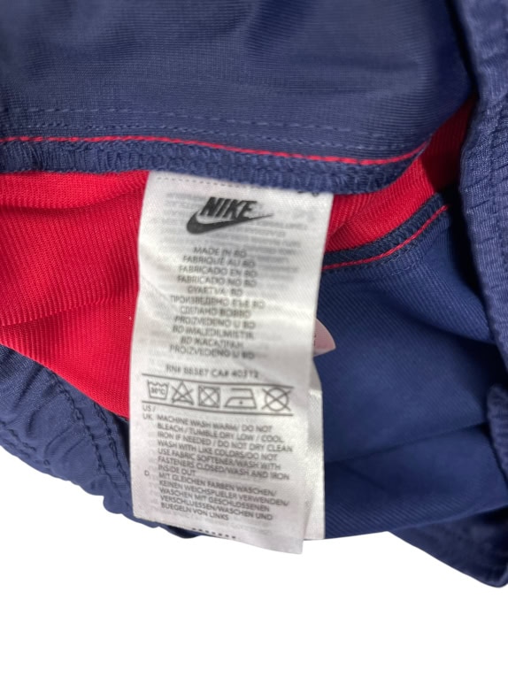NIKE JORDAN pantaloni della tuta track pants con logo Jumpman blu da uomo XL