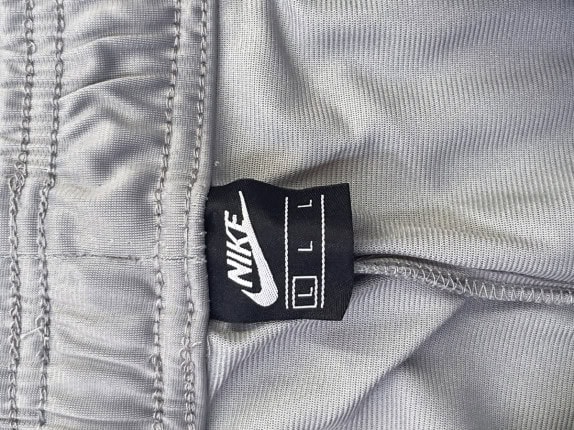NIKE JORDAN TRACK PANTS SPORTY GRIGIO UOMO PRE OWNED L