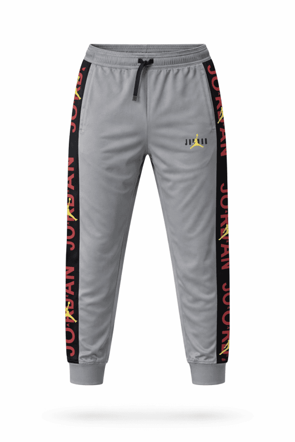 NIKE JORDAN TRACK PANTS SPORTY GRIGIO UOMO PRE OWNED L