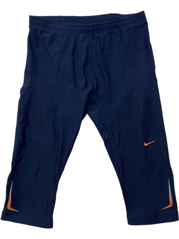 Nike Leggings sportivi 3/4 Dri-FIT Logo blu da uomo M