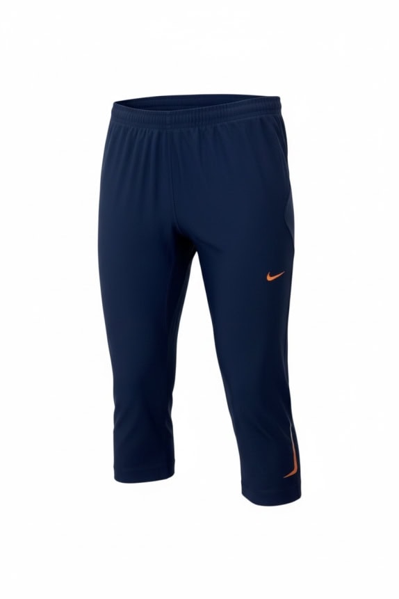 Nike Κολάν 3/4 Αθλητικό Dri-FIT Logo Μπλε Ανδρικό M