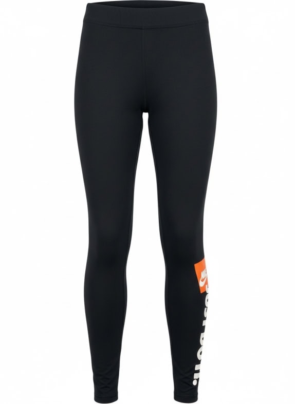 Nike Leggings Athletic Performance Logo Black Women’s XS