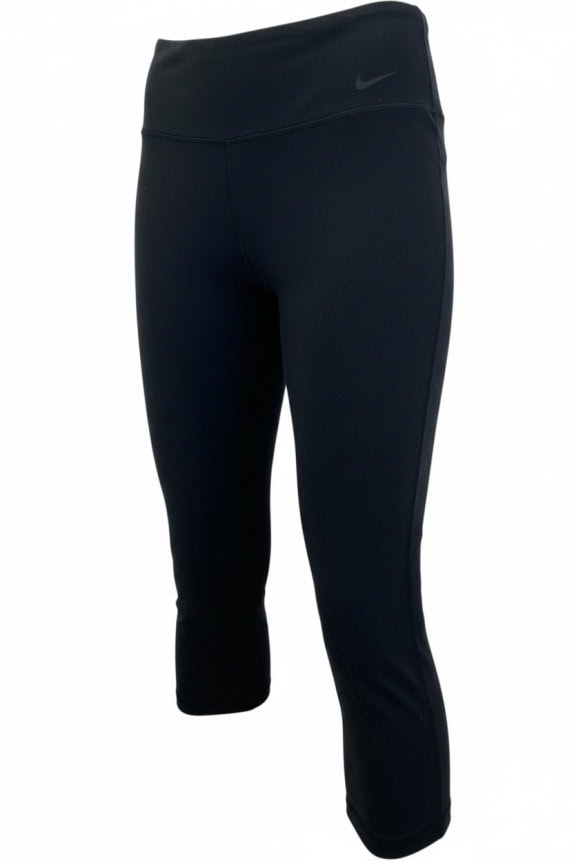 NIKE leggings DRI-FIT athletic capri neri da donna XS