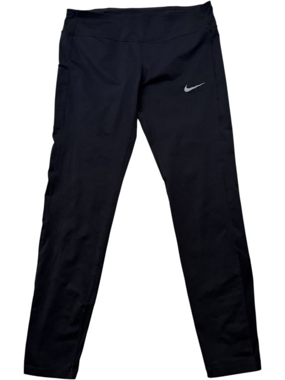 NIKE LEGGINGS DRI FIT NERO DONNA PRE OWNED L