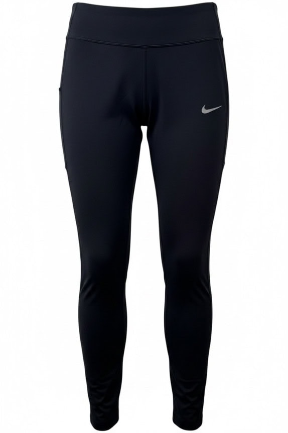 NIKE LEGGINGS DRI FIT BLACK WOMENS PRE OWNED L