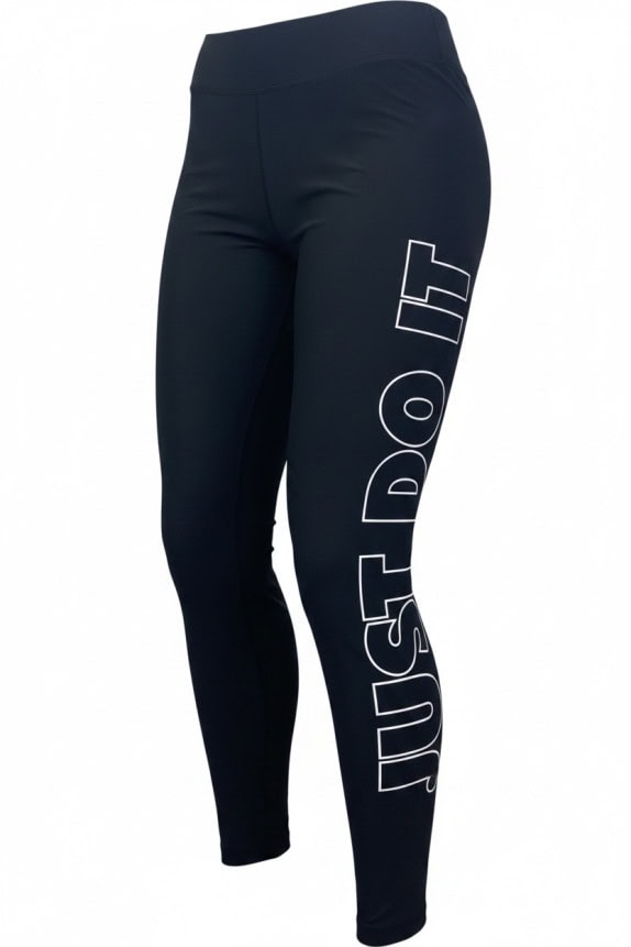 NIKE LEGGINGS DRI FIT BLACK WOMENS PRE OWNED S