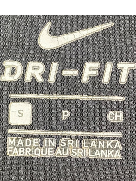 NIKE LEGGINGS DRI FIT NERO DONNA PRE OWNED S