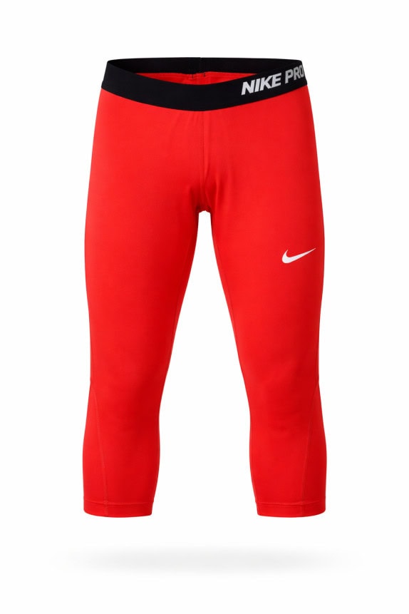 NIKE LEGGINGS SPORTSWEAR ROSSO DONNA PRE OWNED S