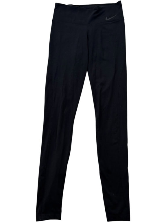 NIKE LEGGINGS SPORTSWEAR BLACK WOMENS PRE OWNED