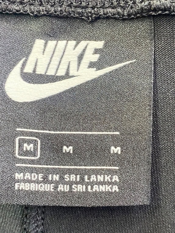 NIKE LEGGINGS SPORTSWEAR BLACK WOMENS PRE OWNED M