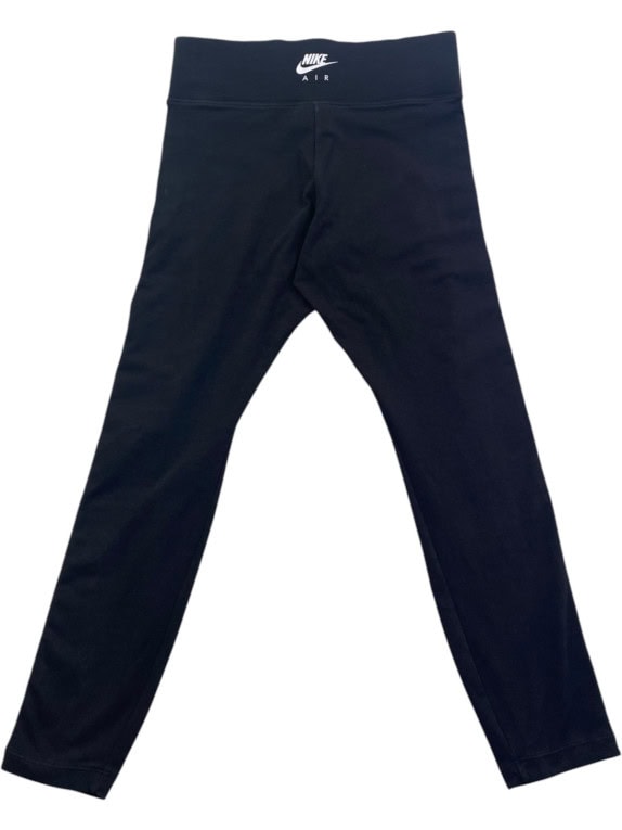 NIKE LEGGINGS SPORTSWEAR BLACK WOMENS PRE OWNED M