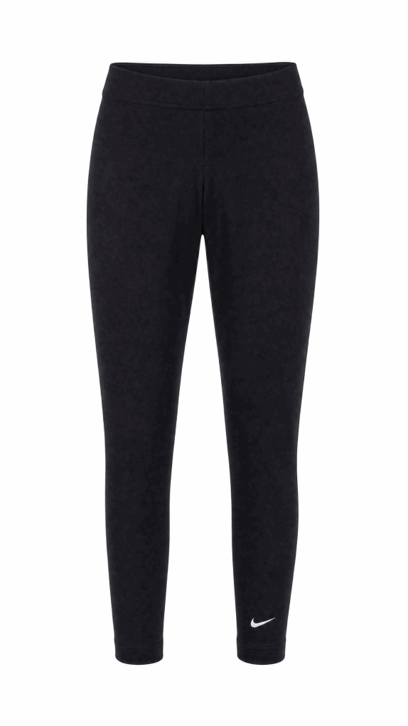 NIKE LEGGINGS ATHLETIC BLACK WOMEN PRE OWNED XS