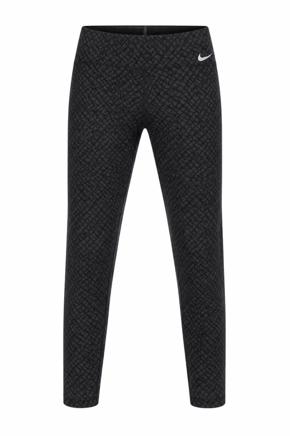 NIKE LEGGINGS ATHLETIC BLACK WOMEN PRE OWNED M