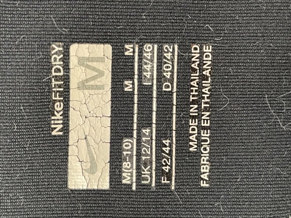 NIKE LEGGINGS ATHLETIC NERO DONNA PRE OWNED M