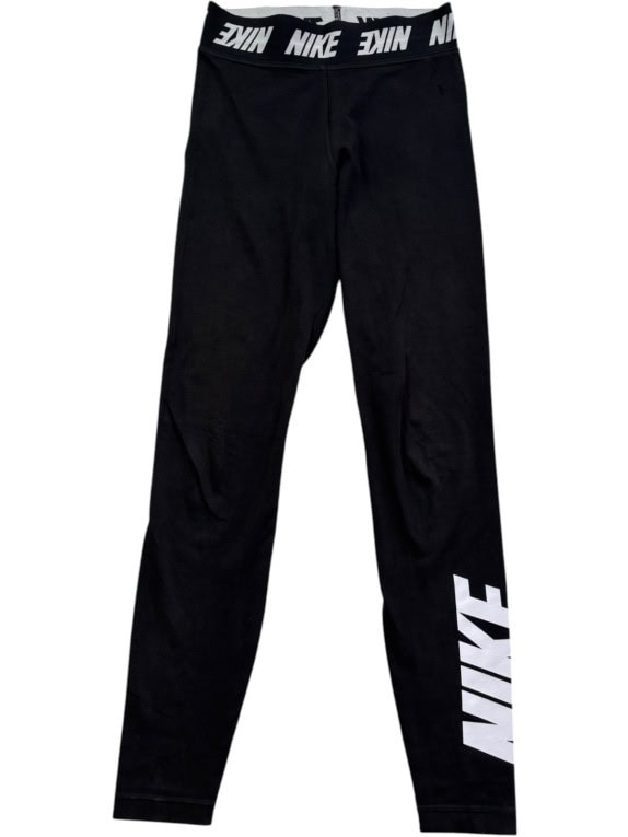 NIKE LEGGINGS SPORTSWEAR ΜΑΥΡΟ ΓΥΝΑΙΚΕΙΟ PRE OWNED XS