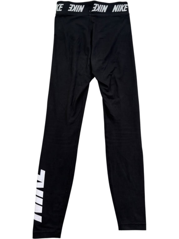 NIKE LEGGINGS SPORTSWEAR ΜΑΥΡΟ ΓΥΝΑΙΚΕΙΟ PRE OWNED XS
