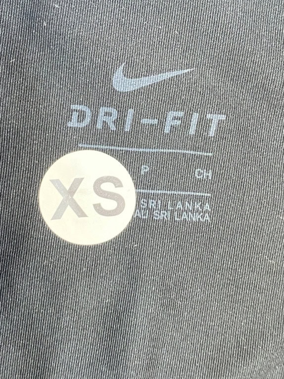 NIKE LEGGINGS SPORTY NERO DONNA PRE OWNED XS