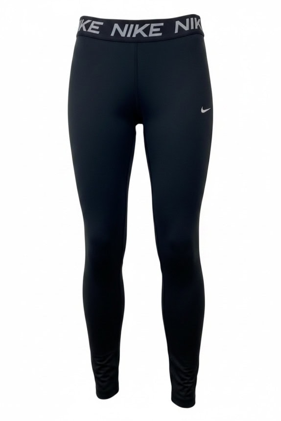 NIKE LEGGINGS SPORTY NERO DONNA PRE OWNED XS