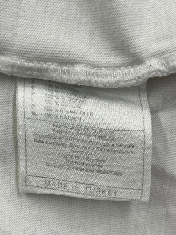 Nike Λευκό T-Shirt Basic Mini Swoosh Logo Size M