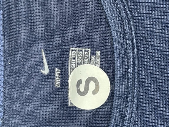 NIKE TOP MANICA LUNGA MINIMAL NAVY UOMO PRE OWNED S