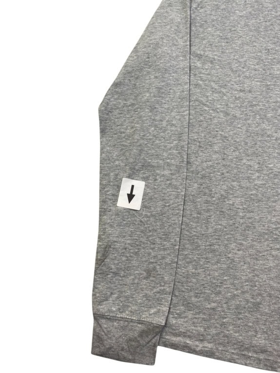 NIKE LONGSLEEVE ATHLETIC GREY MEN PRE OWNED S