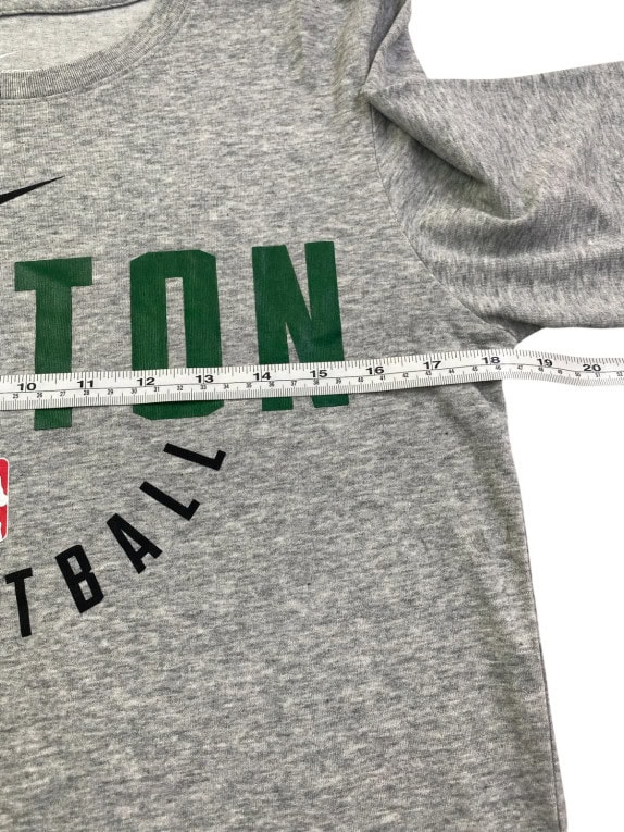 NIKE LONGSLEEVE ATHLETIC GREY MEN PRE OWNED S