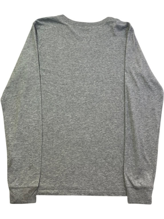 NIKE LONGSLEEVE ATHLETIC GREY MEN PRE OWNED S