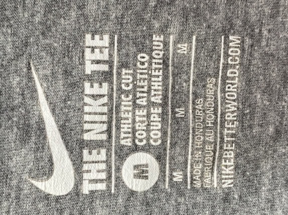 NIKE LONGSLEEVE GRAPHIC ΓΚΡΙ ΑΝΤΡΙΚΟ PRE OWNED M