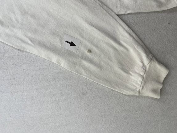 NIKE LONGSLEEVE TEE STREETWEAR BIANCO UOMO PRE OWNED XXL
