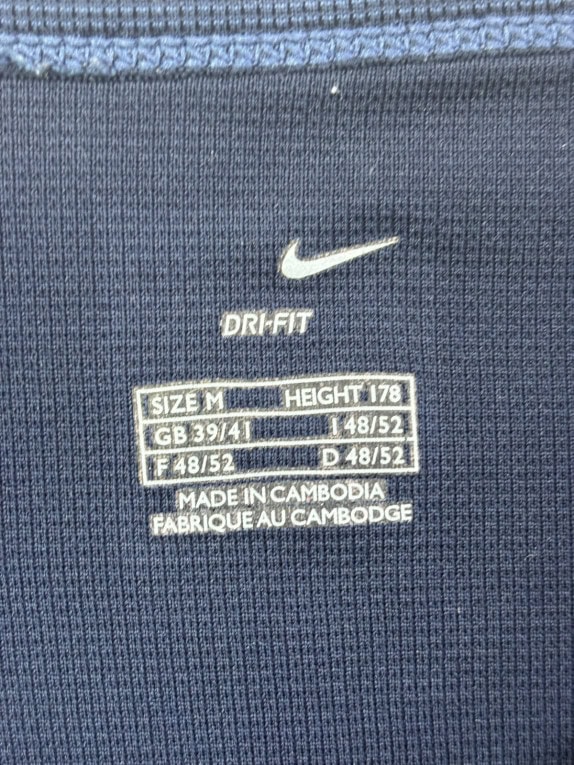 NIKE ΜΑΚΡΥΜΑΝΙΚΗ ΜΠΛΟΥΖΑ SPORTSWEAR NAVY ΓΚΡΙ ΑΝΤΡΙΚΟ PRE OWNED M