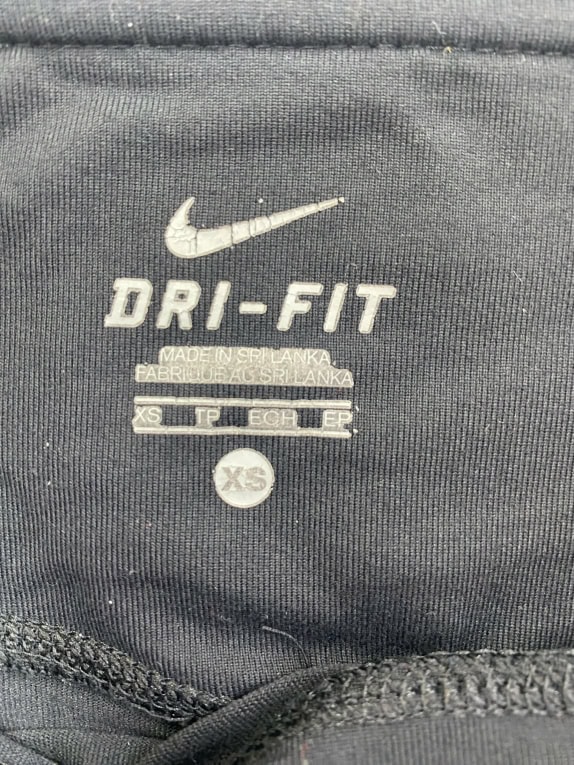 Nike Pantaloncini sportivi neri Dri-FIT da donna XS