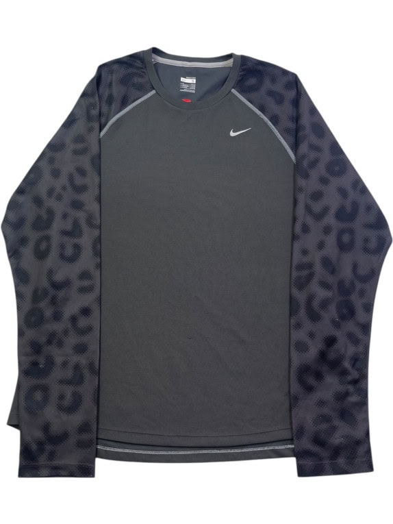 NIKE ΜΠΛΟΥΖΑ ΜΑΚΡΥΜΑΝΙΚΗ ATHLETIC ΜΑΥΡΟ ΑΝΤΡΙΚΟ PRE OWNED S