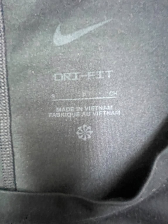 NIKE ΜΠΛΟΥΖΑ ΜΑΚΡΥΜΑΝΙΚΗ DRI-FIT LOGO ΜΑΥΡΟ ΓΥΝΑΙΚΕΙΟ S