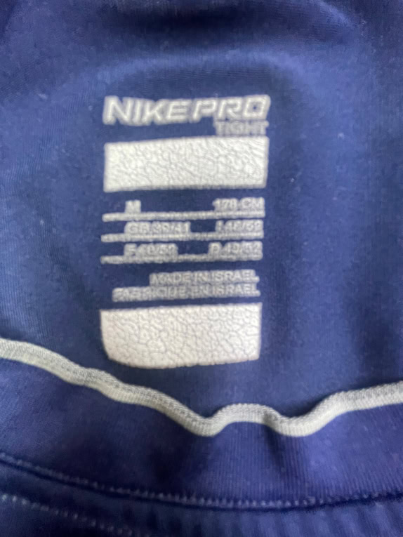NIKE ΜΠΛΟΥΖΑ ΜΑΚΡΥΜΑΝΙΚΗ NIKE PRO ΣΛΟΓΚΑΝ ΜΠΛΕ ΑΝΔΡΙΚΟ M