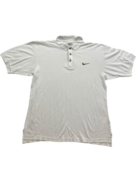 NIKE ΜΠΛΟΥΖΑ POLO VINTAGE ΜΕ ΛΟΓΟΤΥΠΟ ΛΕΥΚΟ ΑΝΔΡΙΚΟ XXL