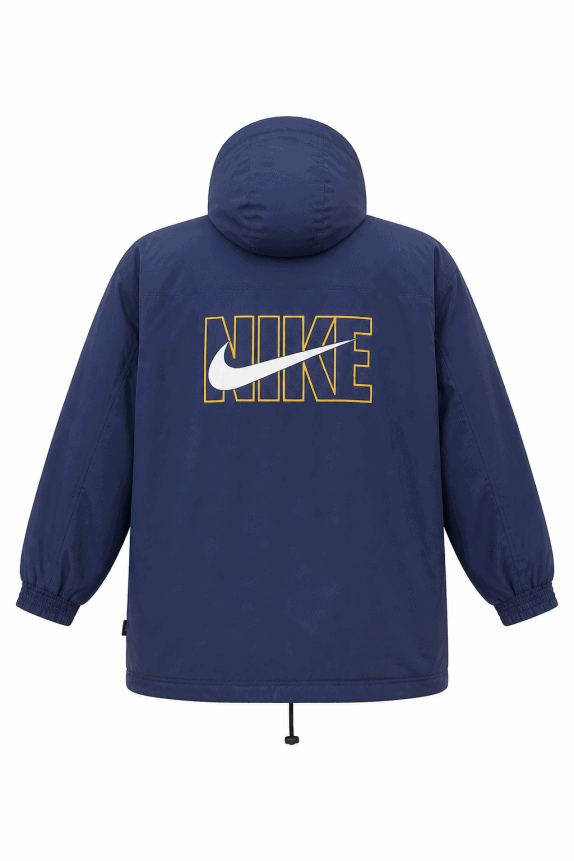 NIKE ΜΠΟΥΦΑΝ ΜΕ ΚΟΥΚΟΥΛΑ STREETWEAR NAVY ΑΝΤΡΙΚΟ PRE OWNED XL
