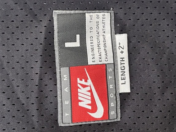 1990s NIKE CANOTTA BASKET BULLS NERO UOMO PRE OWNED L